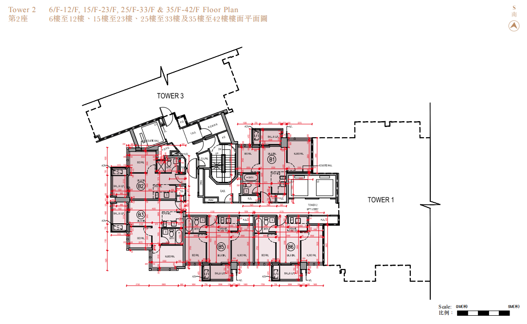 柏景峰2座平面圖